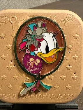 Disney HKDL Hong Kong 20th Celebration Balloon Daisy Duck Disney Pin 2025